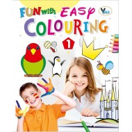 كراسة تلوين للاطفال ايزي 1 متعة التلوين الذكي ورق فاخر 16 Easy coloring VI-046